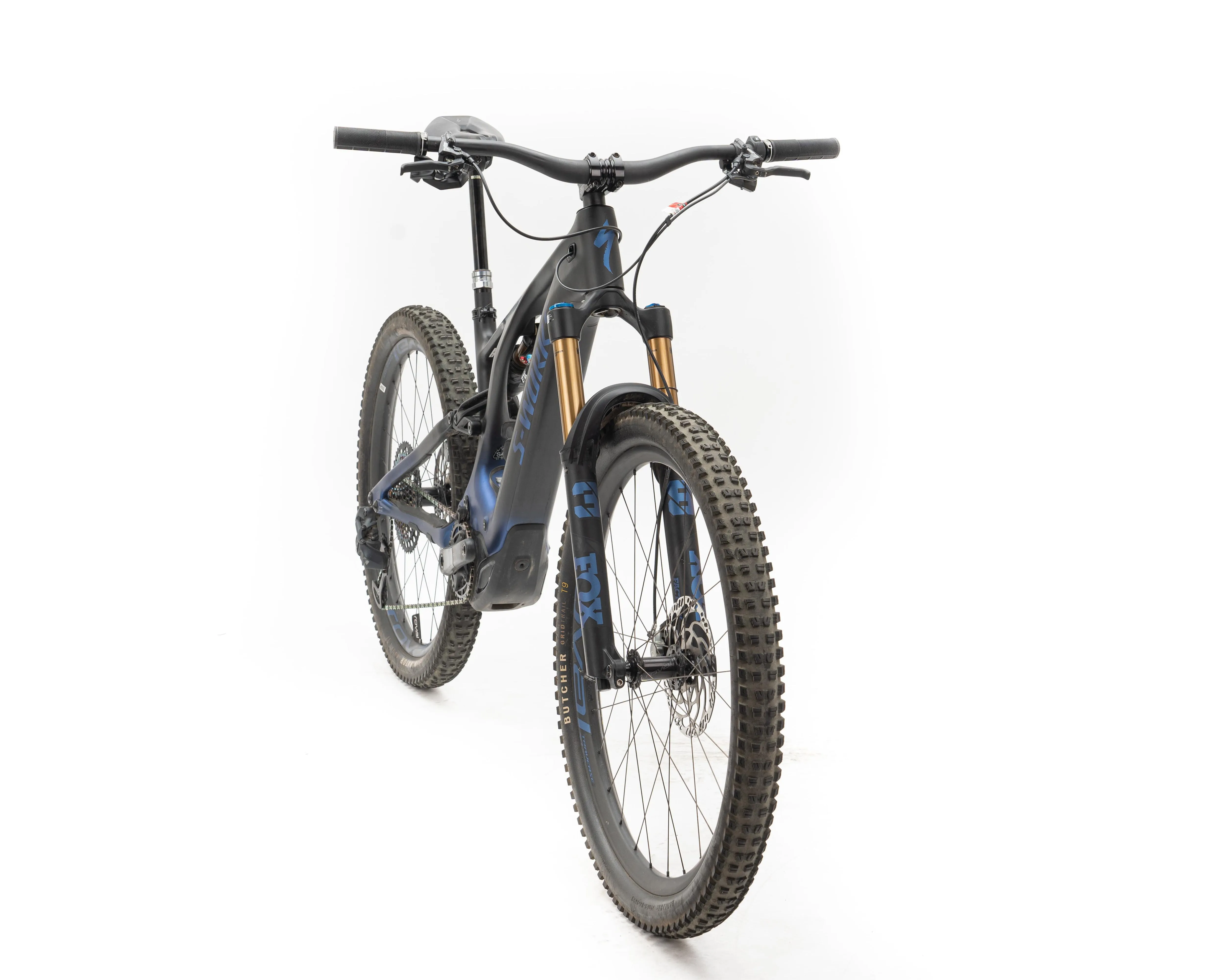 2022 Specialized Levo S-Works Carbon Blugstprl/Blk/Ltsil S4 (CPO)