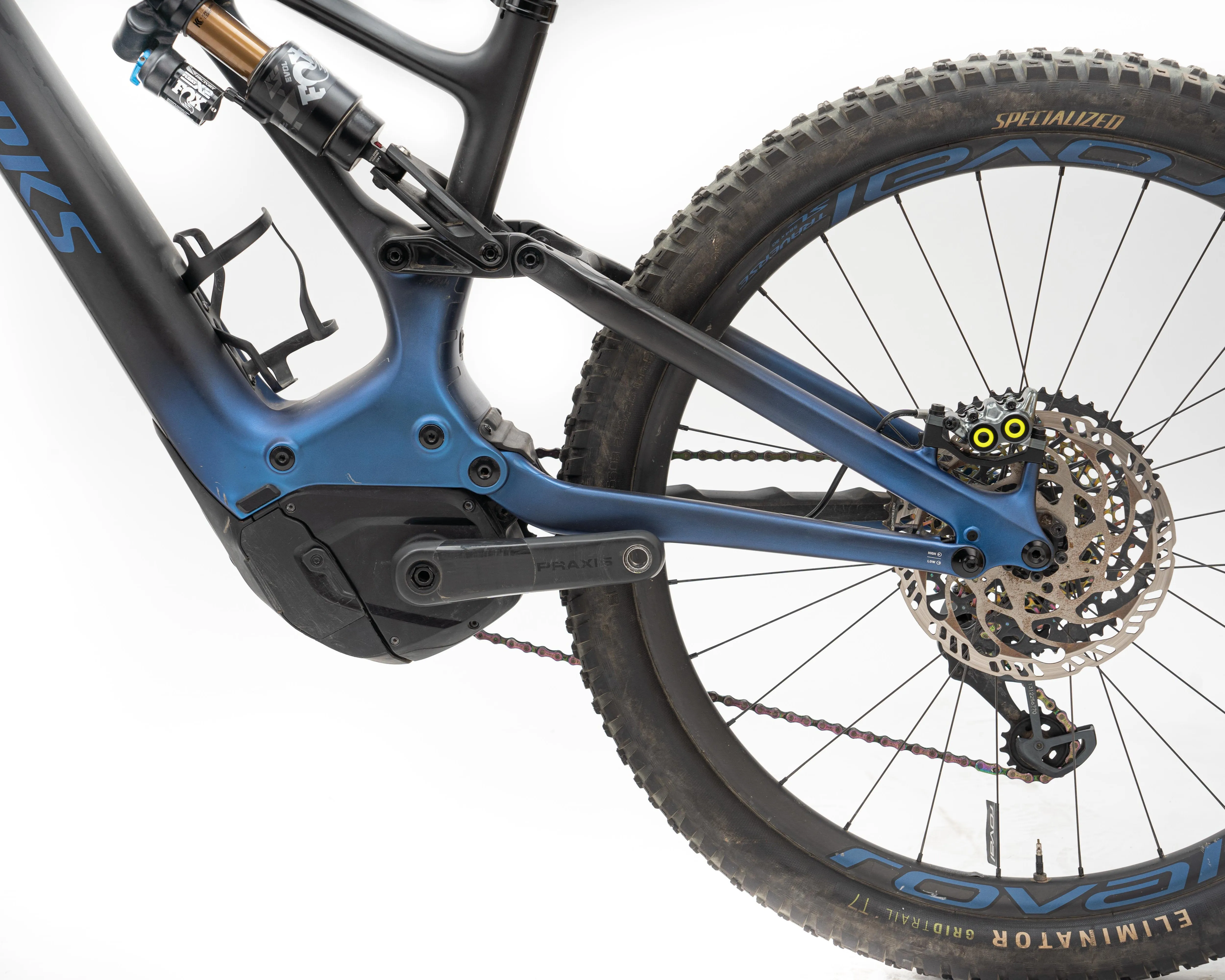 2022 Specialized Levo S-Works Carbon Blugstprl/Blk/Ltsil S4 (CPO)