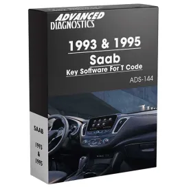 Advanced Diagnostics - ADS144 - 1993/1995 - Saab Key Software For T Code - Category B