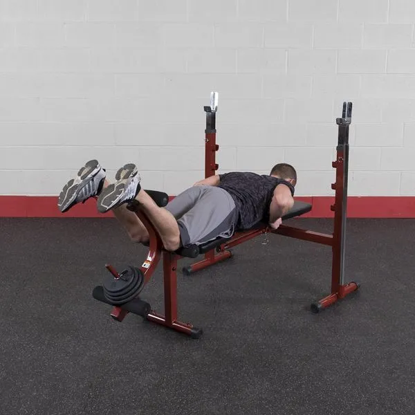 Best Fitness BFOB10 Olympic Bench With Leg Developer