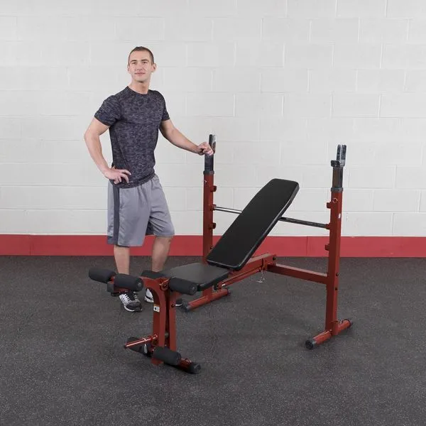 Best Fitness BFOB10 Olympic Bench With Leg Developer