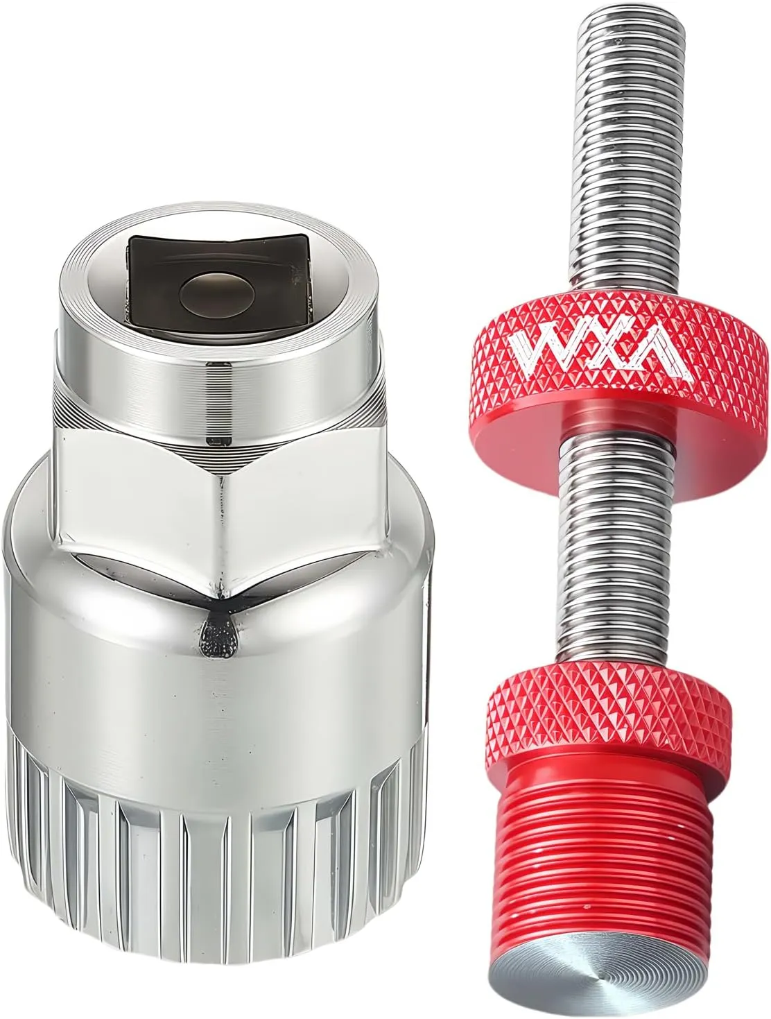 Bike Bottom Bracket Removal Tool with 20-Tooth, Heavy-Duty Crank Puller Drive Wrench Compatible with Shimano Bottom Bracket