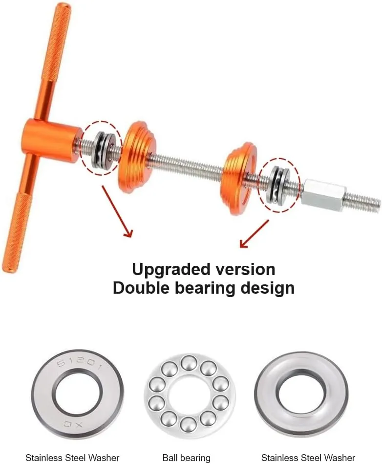 Bike Headset Press Tool - Bicycle Headset Bearing Press-in Tool - Bike Headset Cup and Bottom Bracket Press Installer Accessories