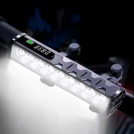 Bike Lights, 17 LED 3800 Lumen Bicycle Light with 4 Modes, 10000mAh USB Rechargeable Bike Light, Bike Headlight with Digital Power Display, Wide Beam Bike Lights for Night Riding