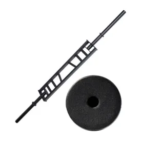 Body-Solid Olympic Multi-Grip Bar (Black)