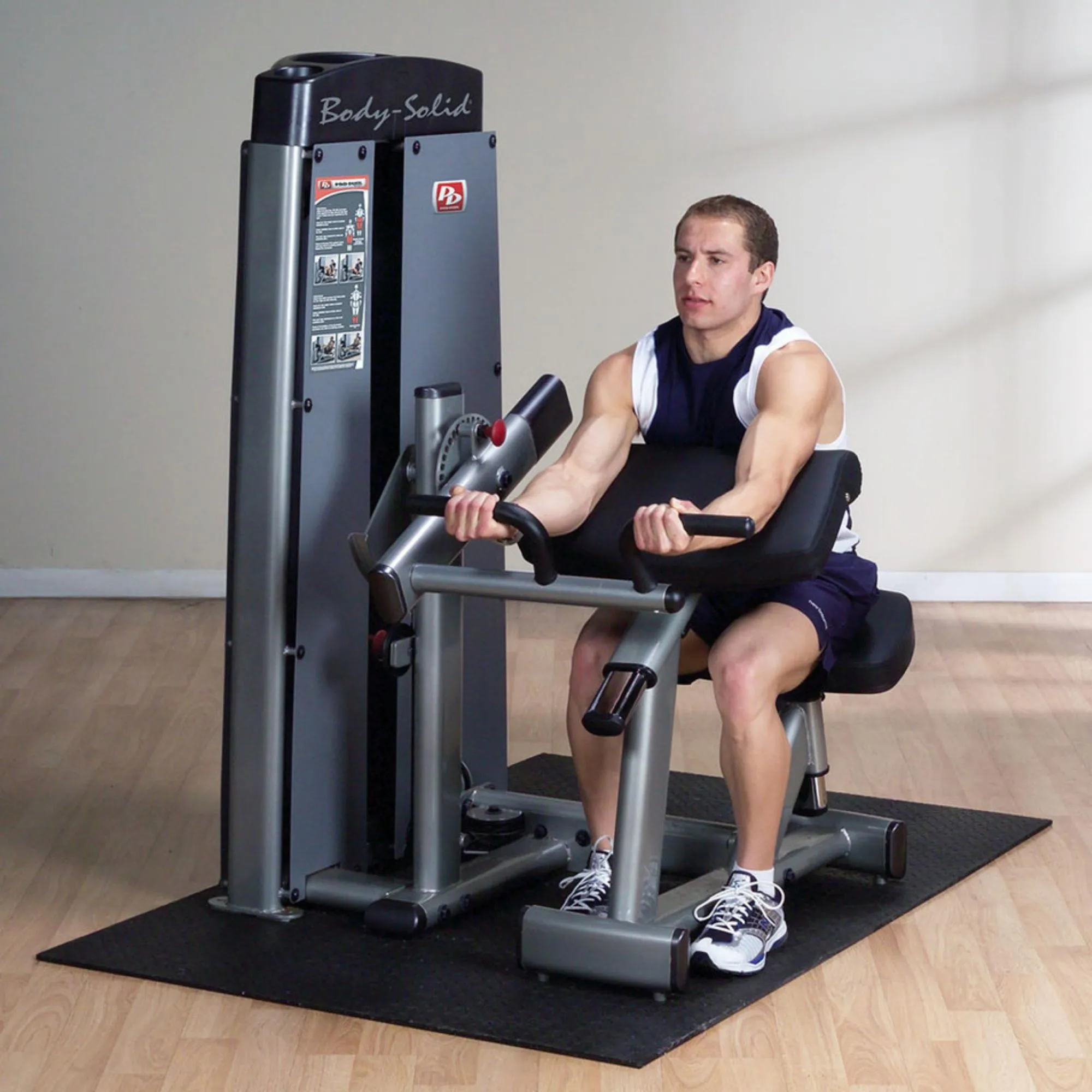 Body-Solid ProDual Biceps Triceps Machine with Weight Stack DBTCSF