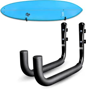 BPS Ultrastrong and Ultrapadded Steel Wall Rack for SUP Board with Marine Grade Stainless Steel Screws (SUP Board Rack)
