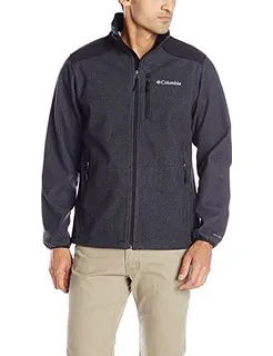 Columbia Mens Wind Protector Novelty Softshell Jacket Size X-large