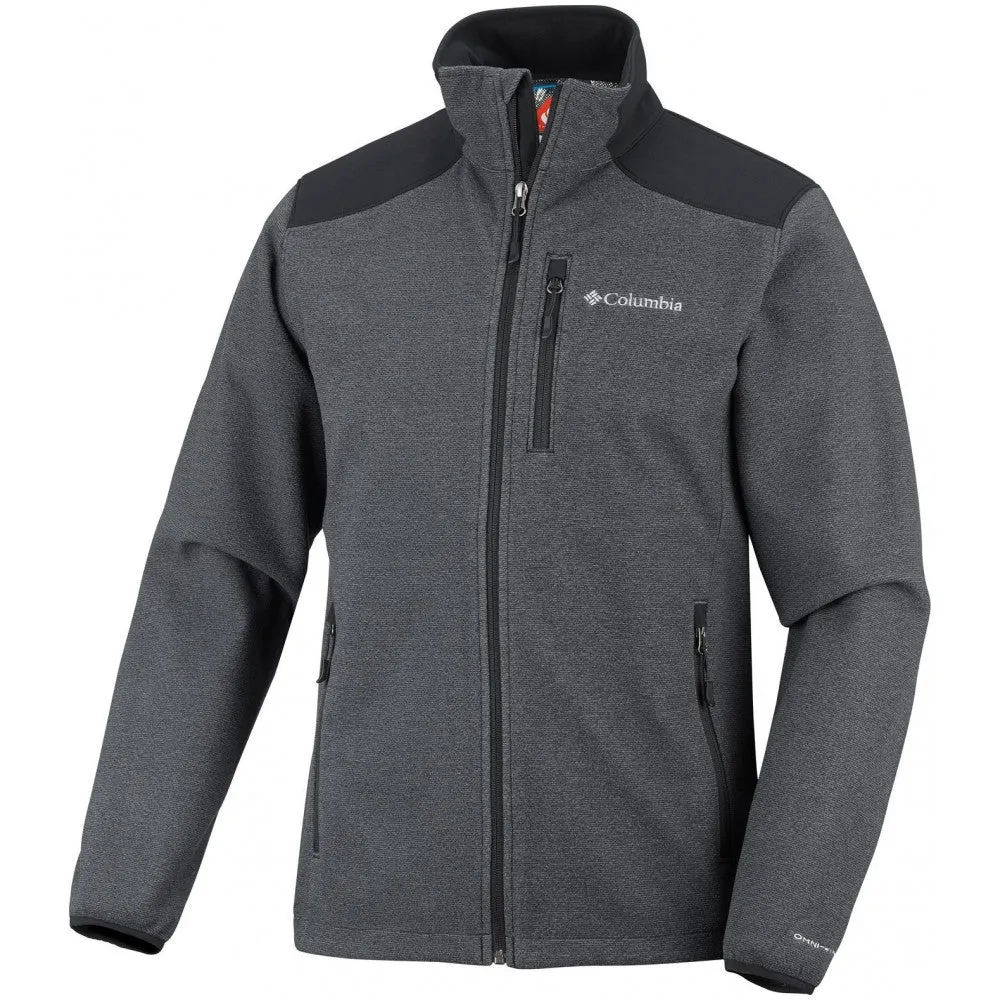 Columbia Mens Wind Protector Novelty Softshell Jacket Size X-large