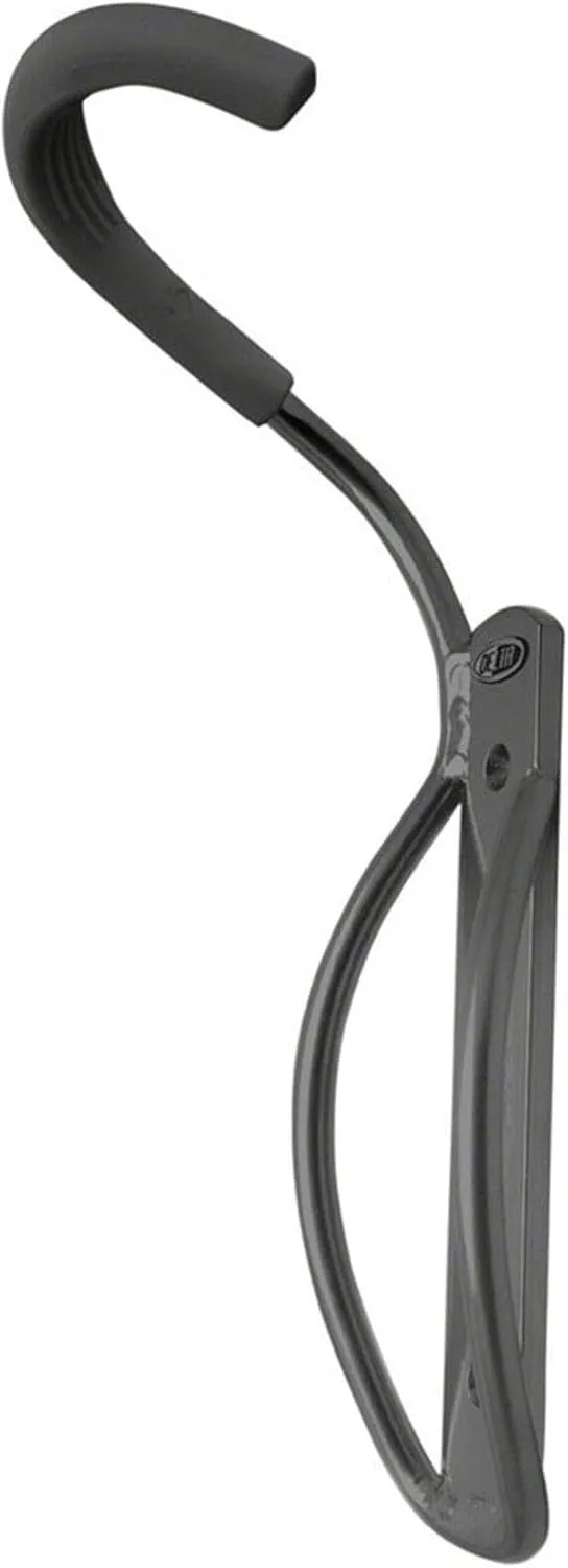 Delta Cycle Leonardo Bike Rack Garage Wall Mount Storage, Elegant Vertical Hanger Hook Design Provides Easy Bicycle Storage Access, Bike Wall Mount Rack Holds Any Bike Up to 40 lbs, Fat Tire Option