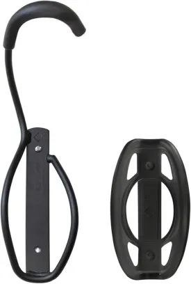 Delta Cycle Leonardo Bike Rack Garage Wall Mount Storage, Elegant Vertical Hanger Hook Design Provides Easy Bicycle Storage Access, Bike Wall Mount Rack Holds Any Bike Up to 40 lbs, Fat Tire Option