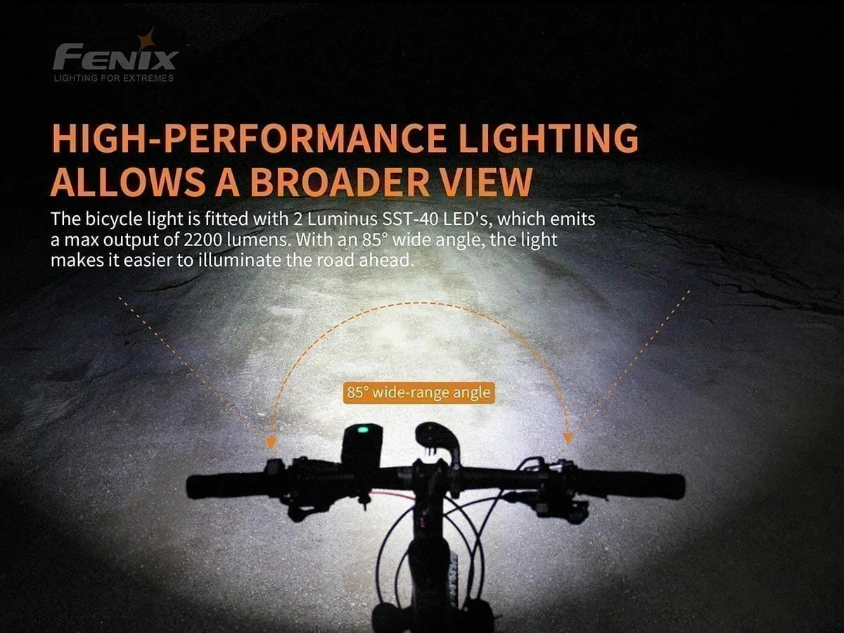FENIX BC30 V2.0 2200 LUMEN BIKE LIGHT