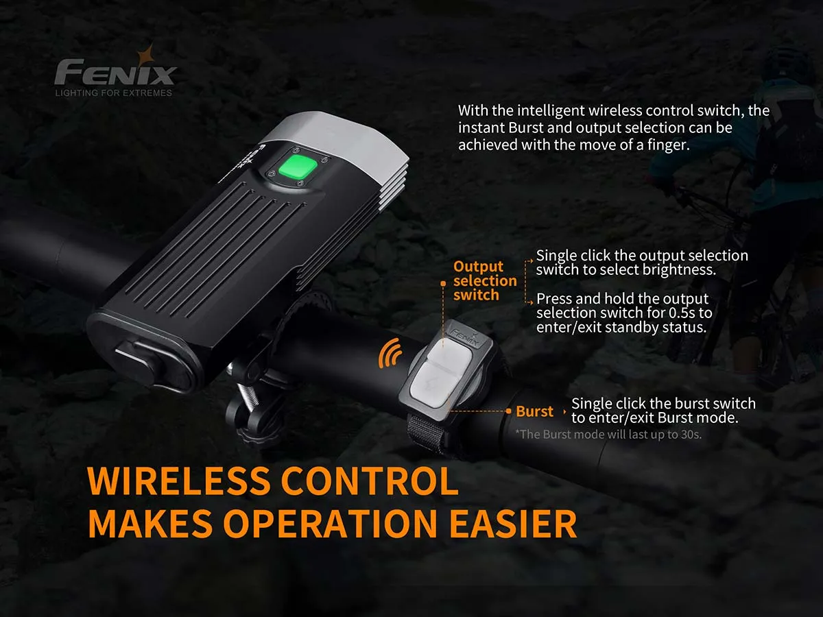 FENIX BC30 V2.0 2200 LUMEN BIKE LIGHT