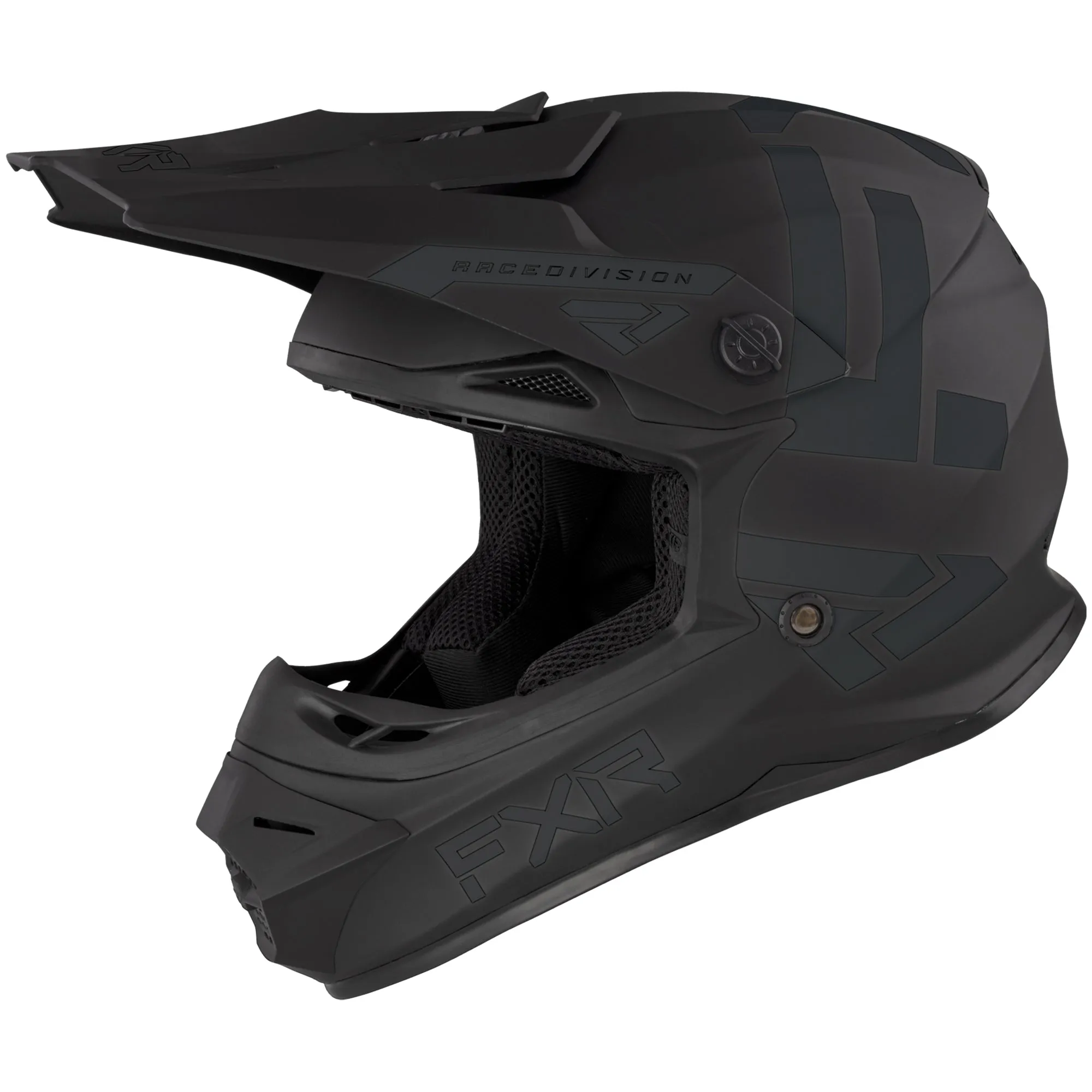 FXR Youth Legion Open Face Offroad Helmet Black Ops