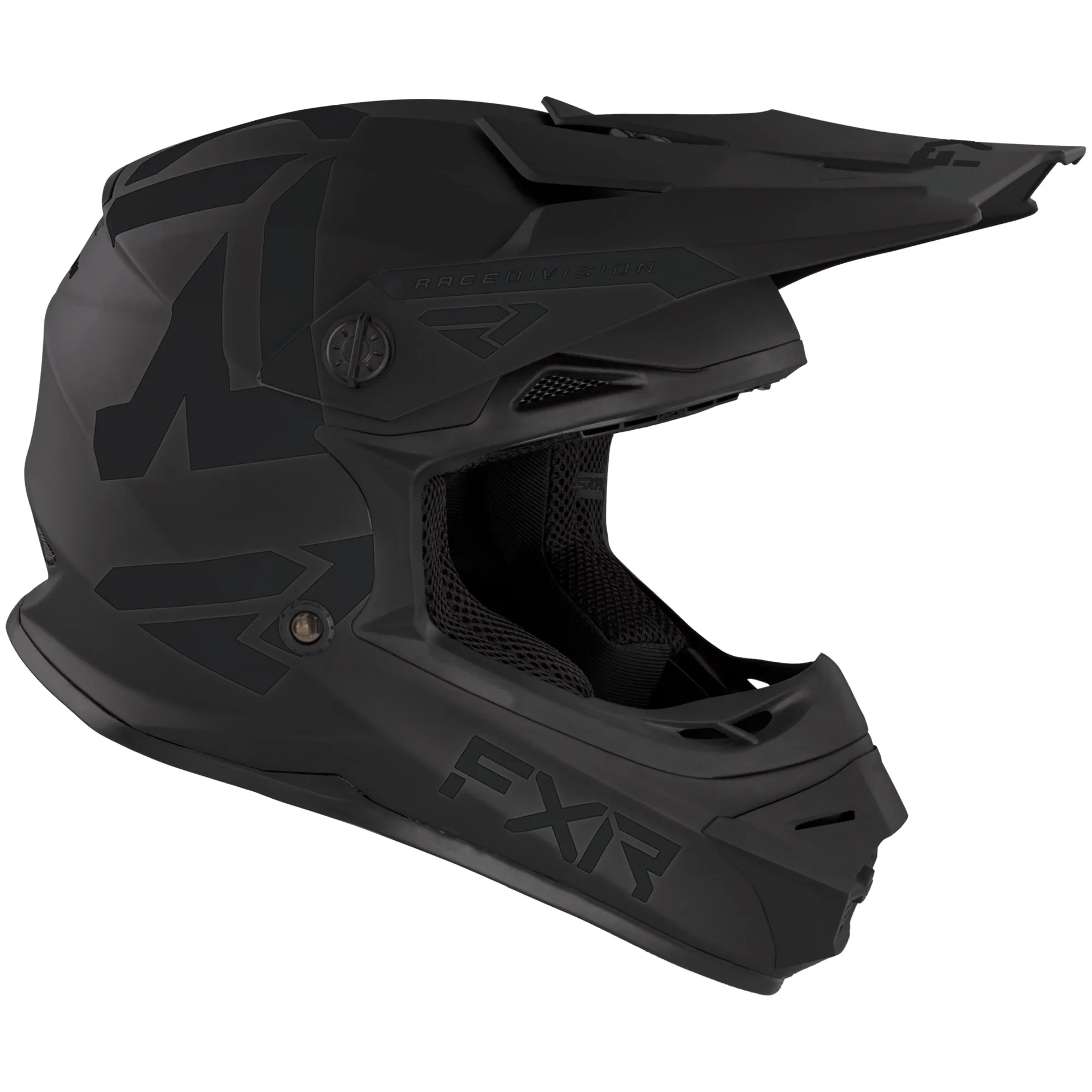 FXR Youth Legion Open Face Offroad Helmet Black Ops