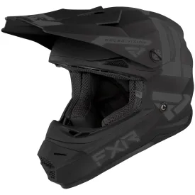 FXR Youth Legion Open Face Offroad Helmet Black Ops