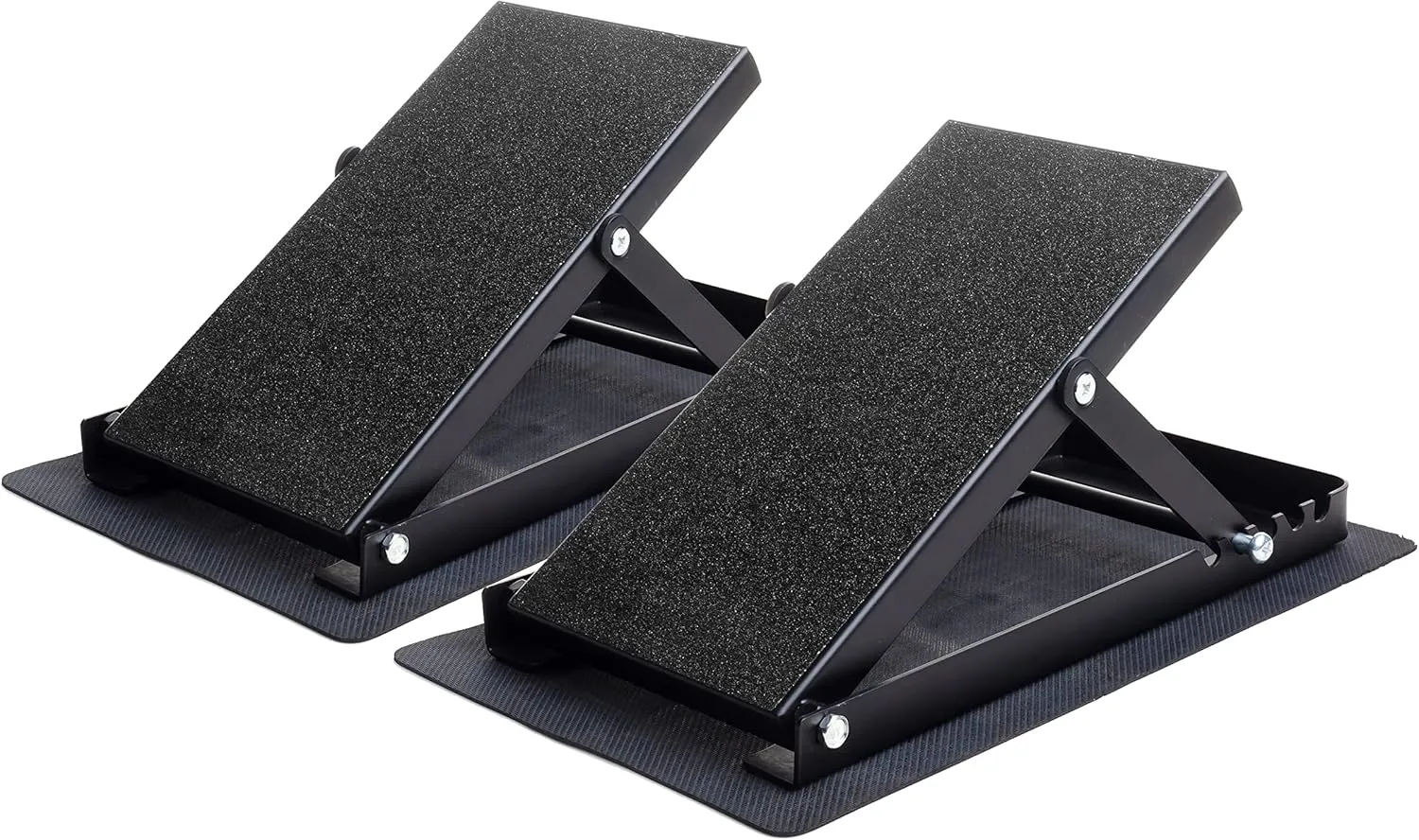 Height Adjustable Squat Wedge Set  Anti-Slip Slant Board for Heel Elevated Squat, Calf Stretching