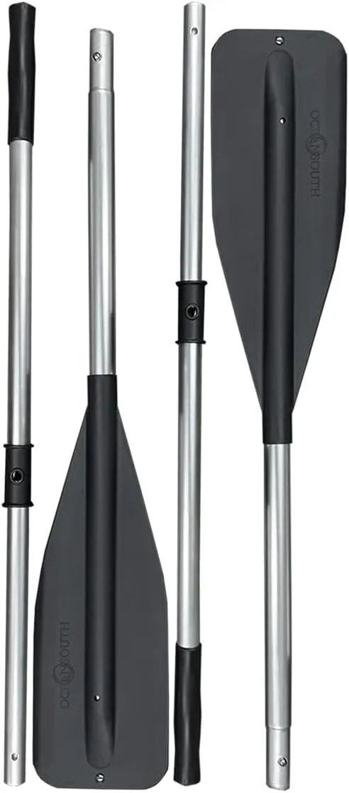 Inflatable Dinghy Oars with Oar Pin Locks 2 Pieces Detachable - 1 Pair