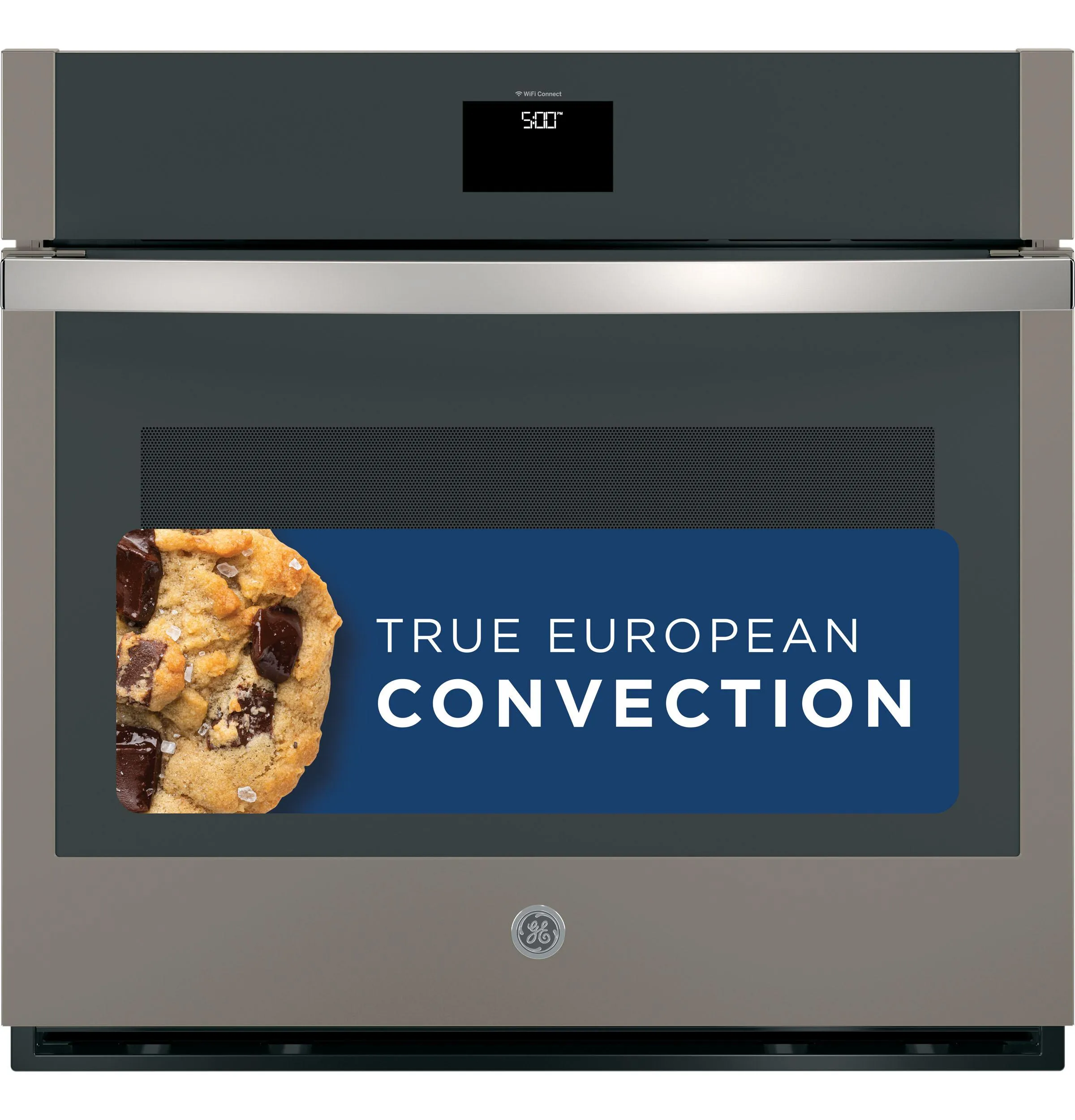 JTS5000ENES GE® 30" Smart Built-In Self-Clean Convection Single Wall Oven with Never Scrub Racks