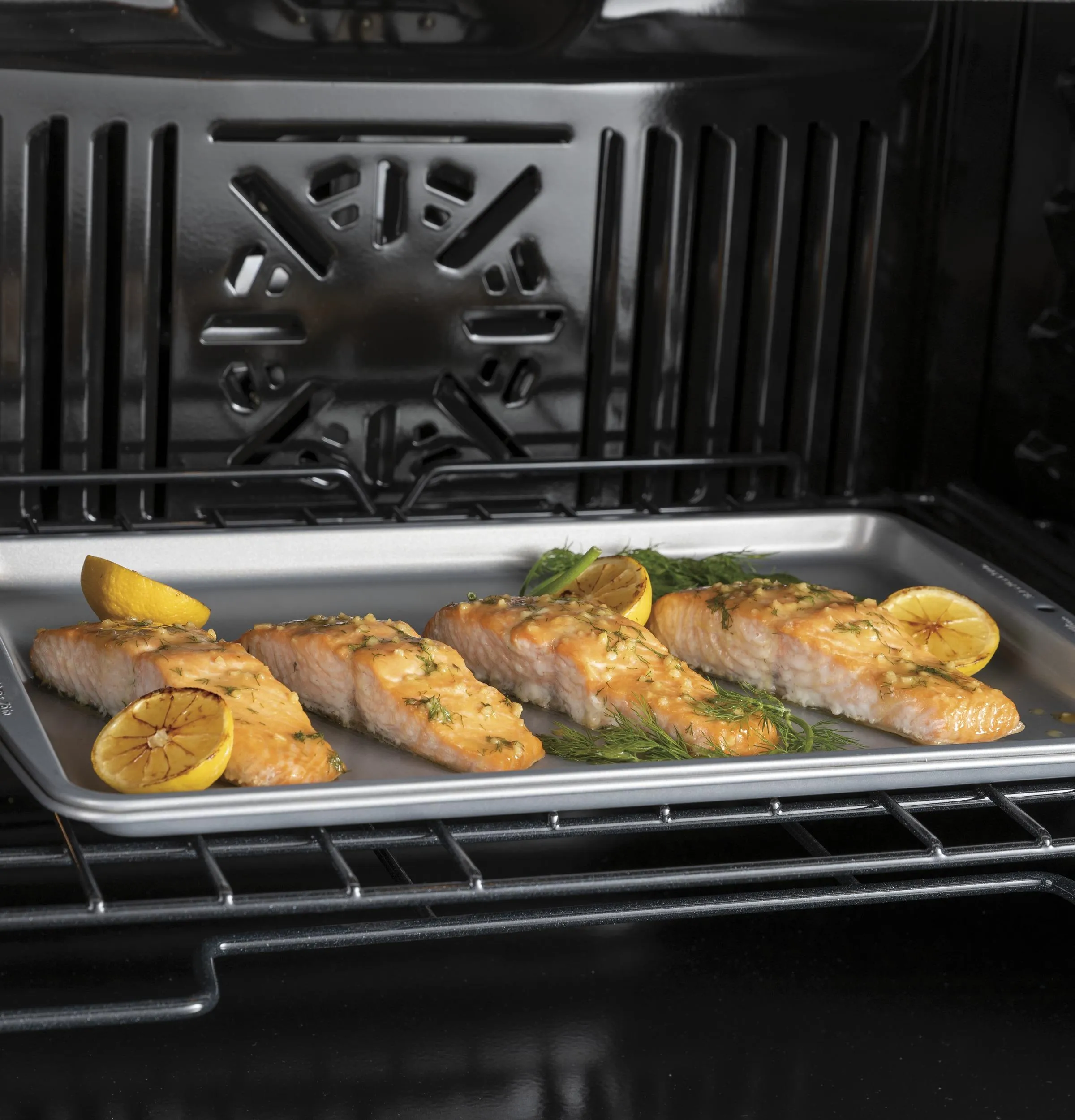 JTS5000ENES GE® 30" Smart Built-In Self-Clean Convection Single Wall Oven with Never Scrub Racks