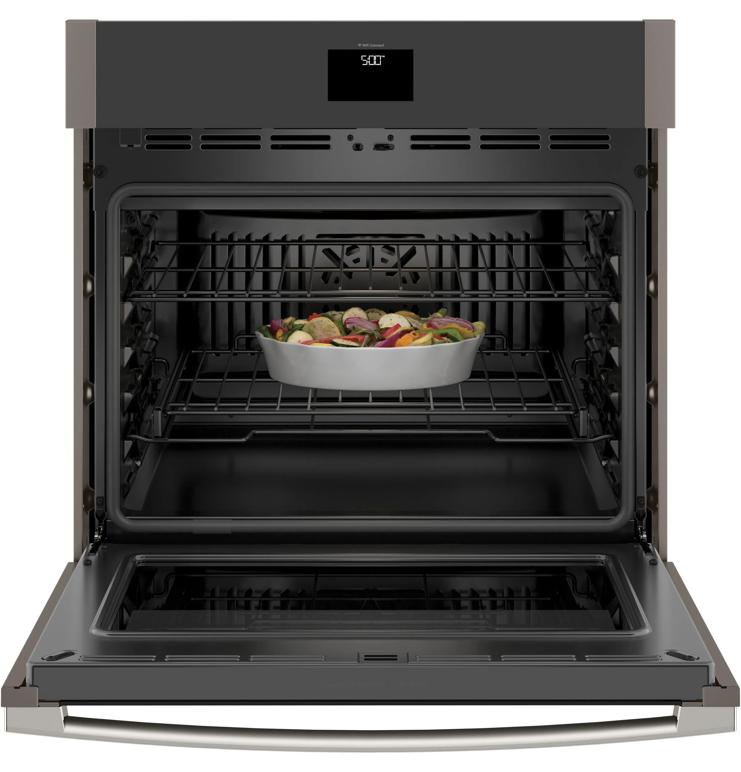 JTS5000ENES GE® 30" Smart Built-In Self-Clean Convection Single Wall Oven with Never Scrub Racks