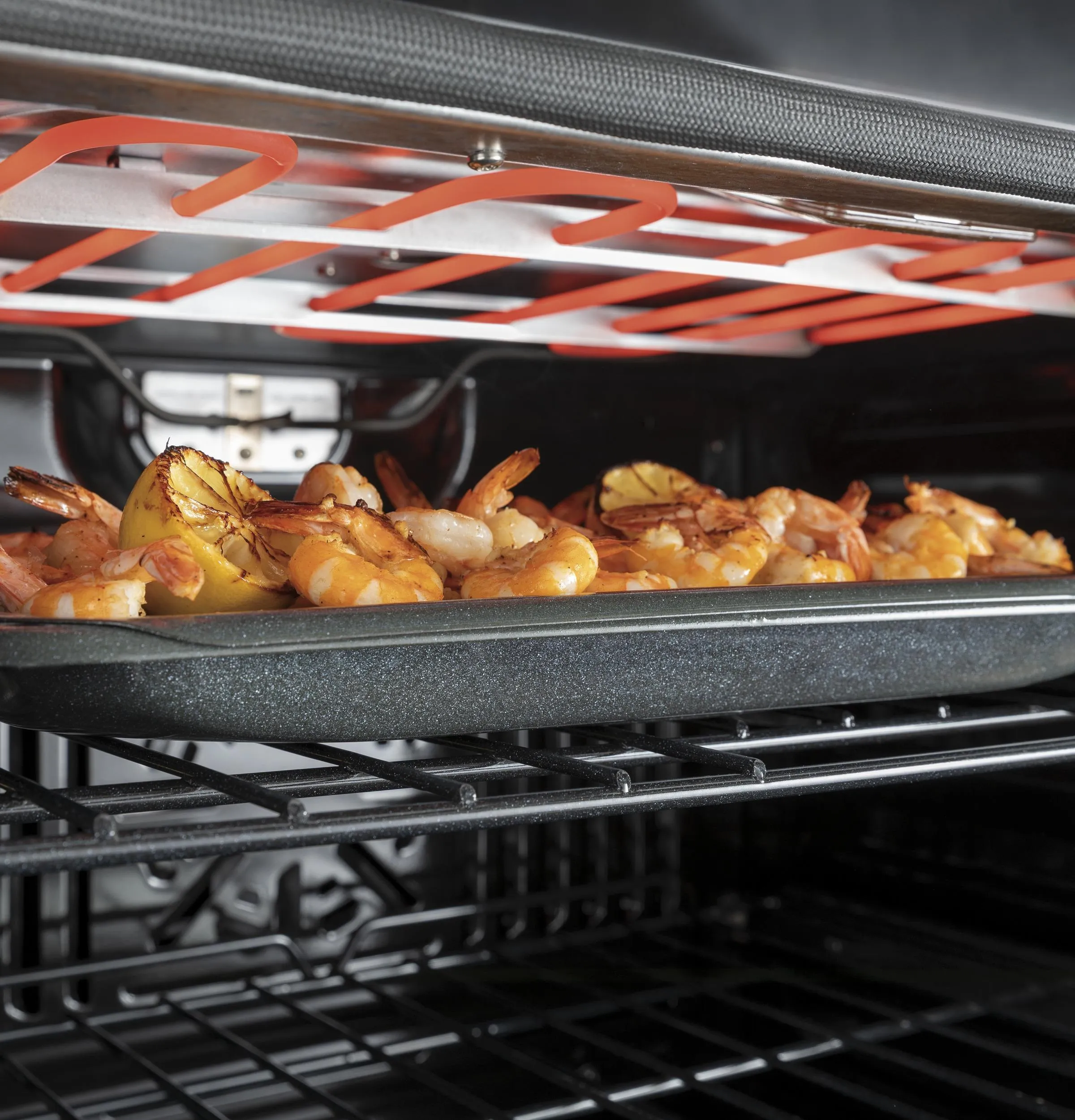JTS5000ENES GE® 30" Smart Built-In Self-Clean Convection Single Wall Oven with Never Scrub Racks