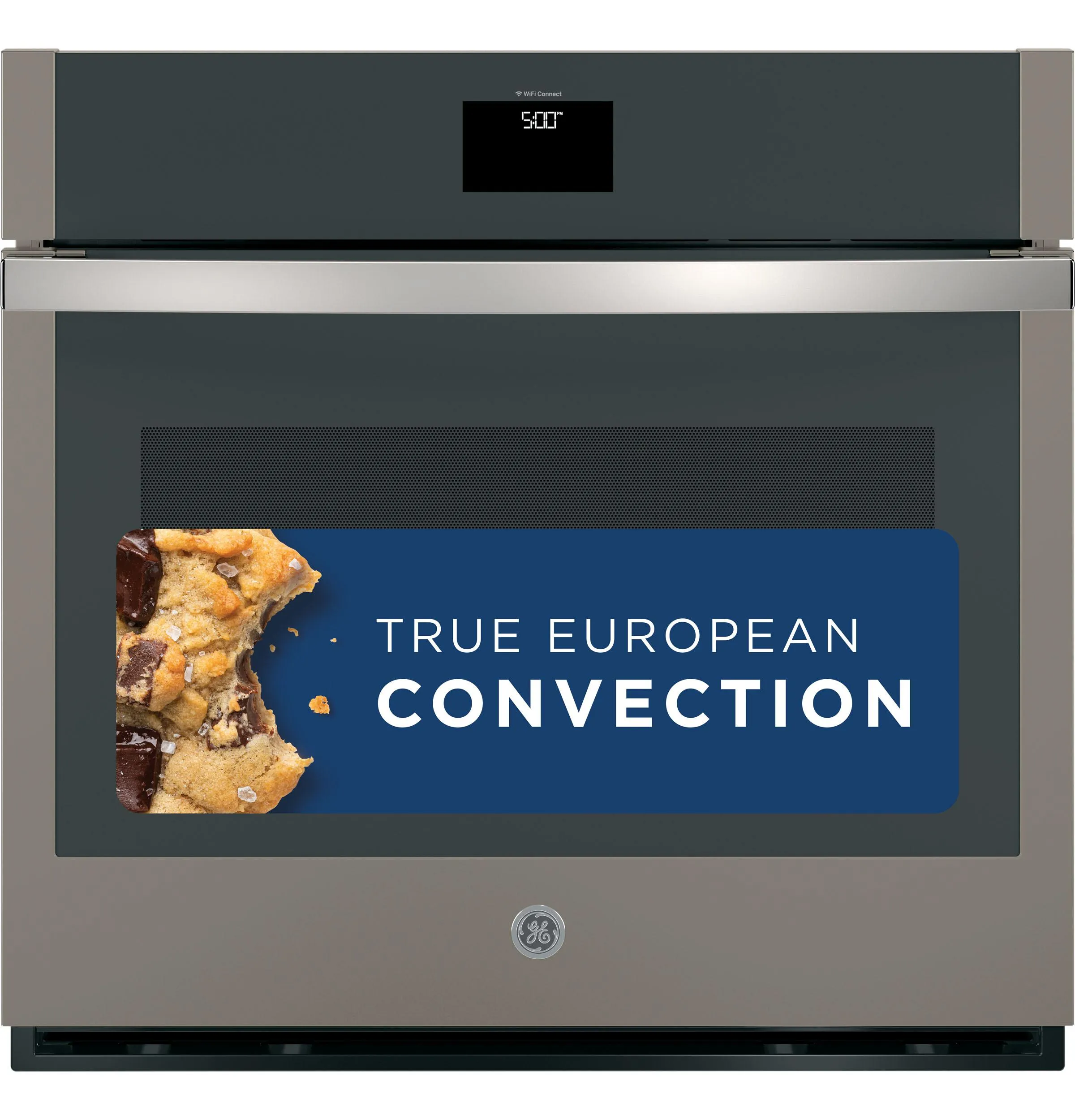 JTS5000ENES GE® 30" Smart Built-In Self-Clean Convection Single Wall Oven with Never Scrub Racks