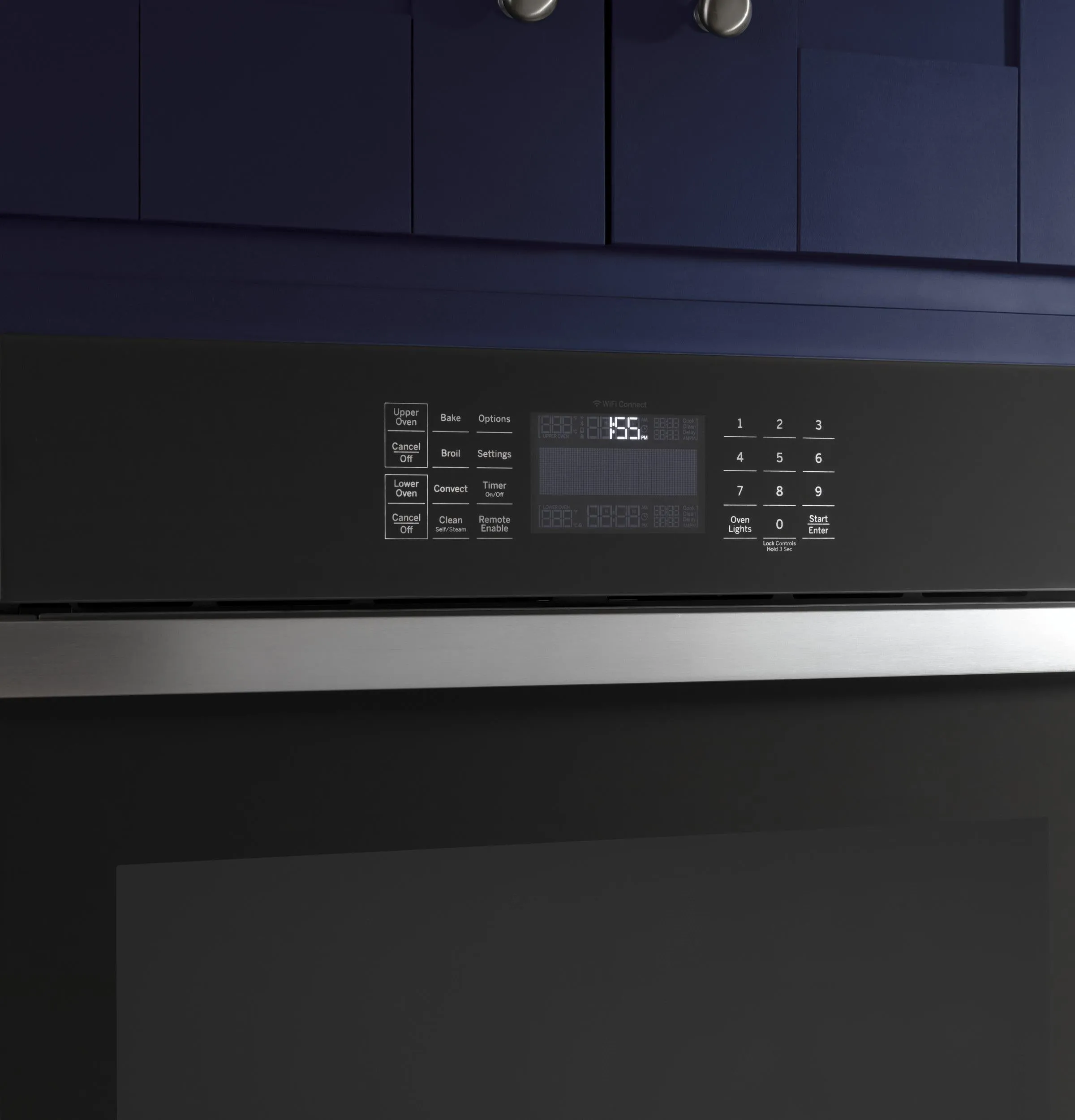JTS5000ENES GE® 30" Smart Built-In Self-Clean Convection Single Wall Oven with Never Scrub Racks