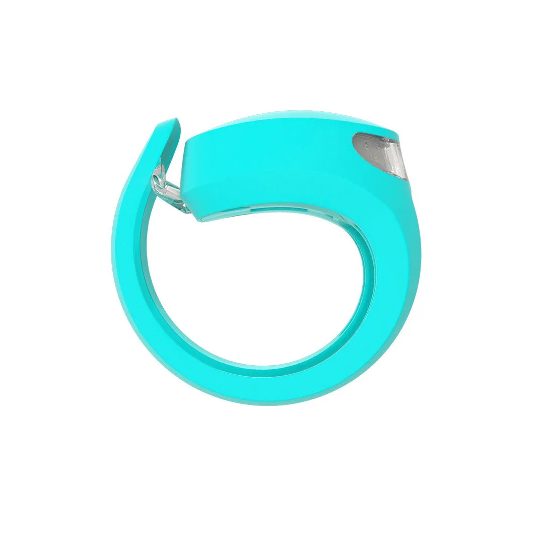 Knog Front Light Frog Awesome Aquamarine 40 Lumens