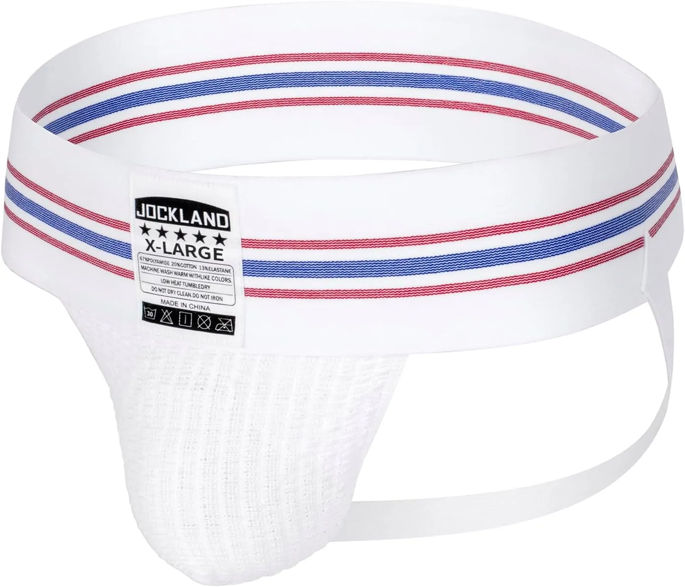 Men's Jock Strap, Wide Band Mesh Male Underwear Jockstrap Athletic Supporter for Gym Vasectomy