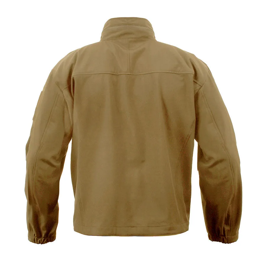 MilSpec Covert Ops Lightweight Soft Shell Jacket Coyote Brown