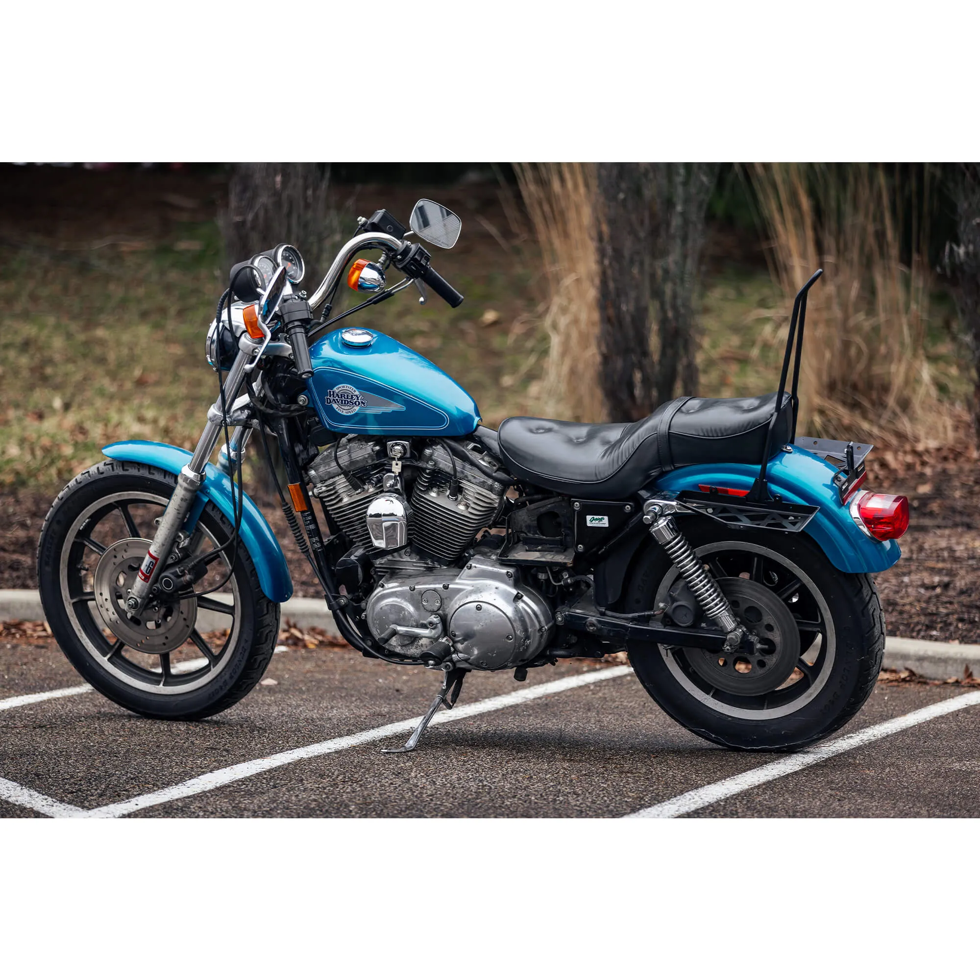 Moto Luggage Rack - Left Side - 1994-2003 Harley-Davidson Sportsters