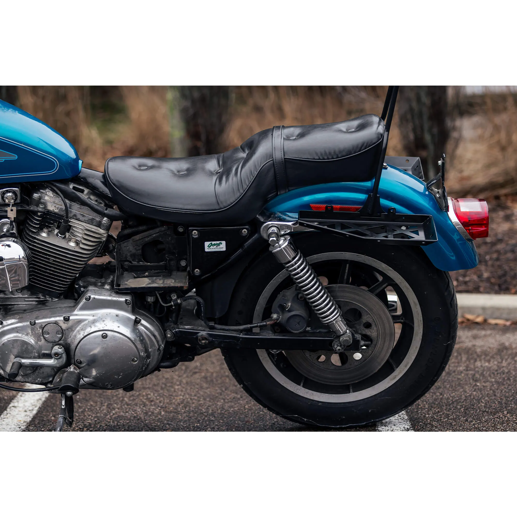 Moto Luggage Rack - Left Side - 1994-2003 Harley-Davidson Sportsters