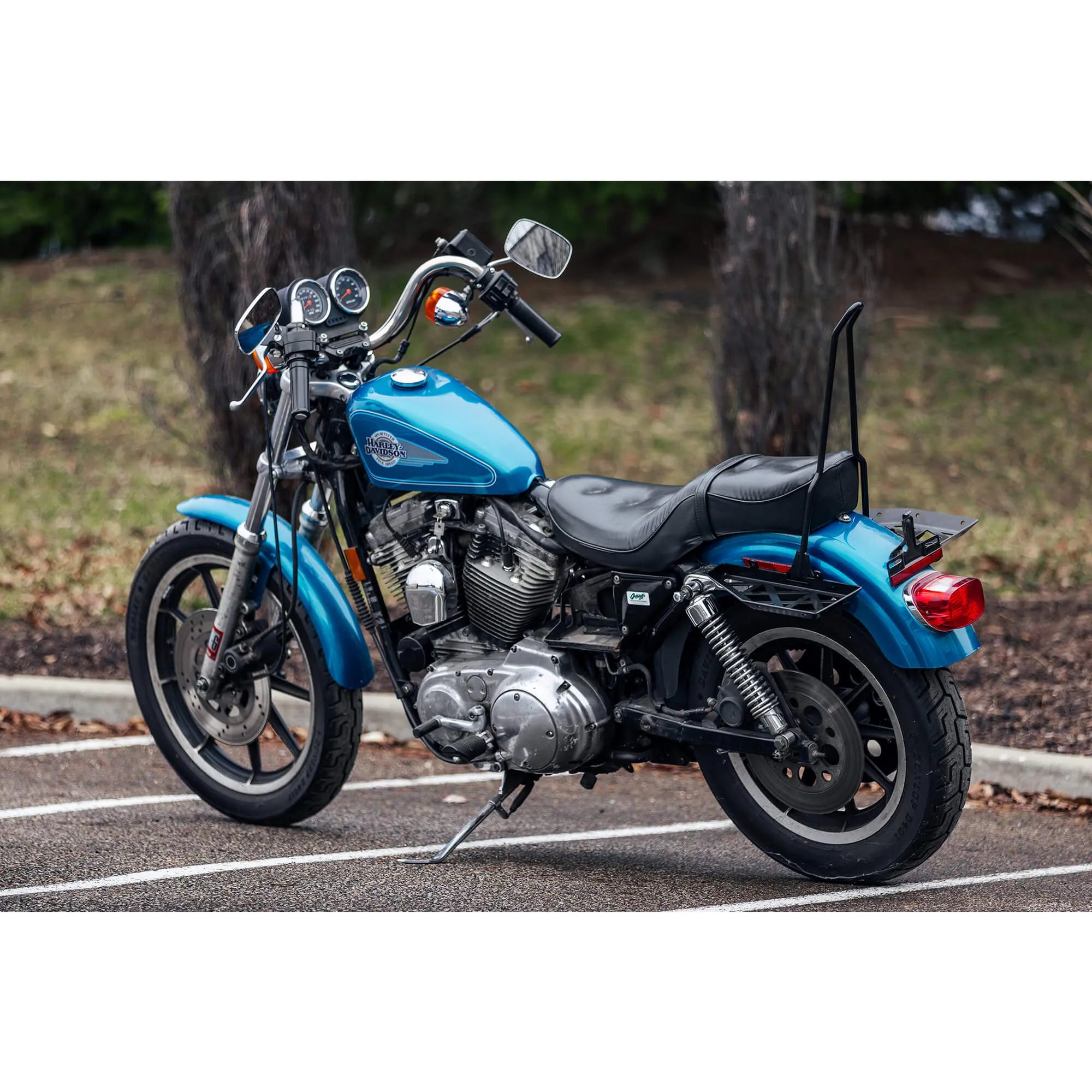 Moto Luggage Rack - Left Side - 1994-2003 Harley-Davidson Sportsters