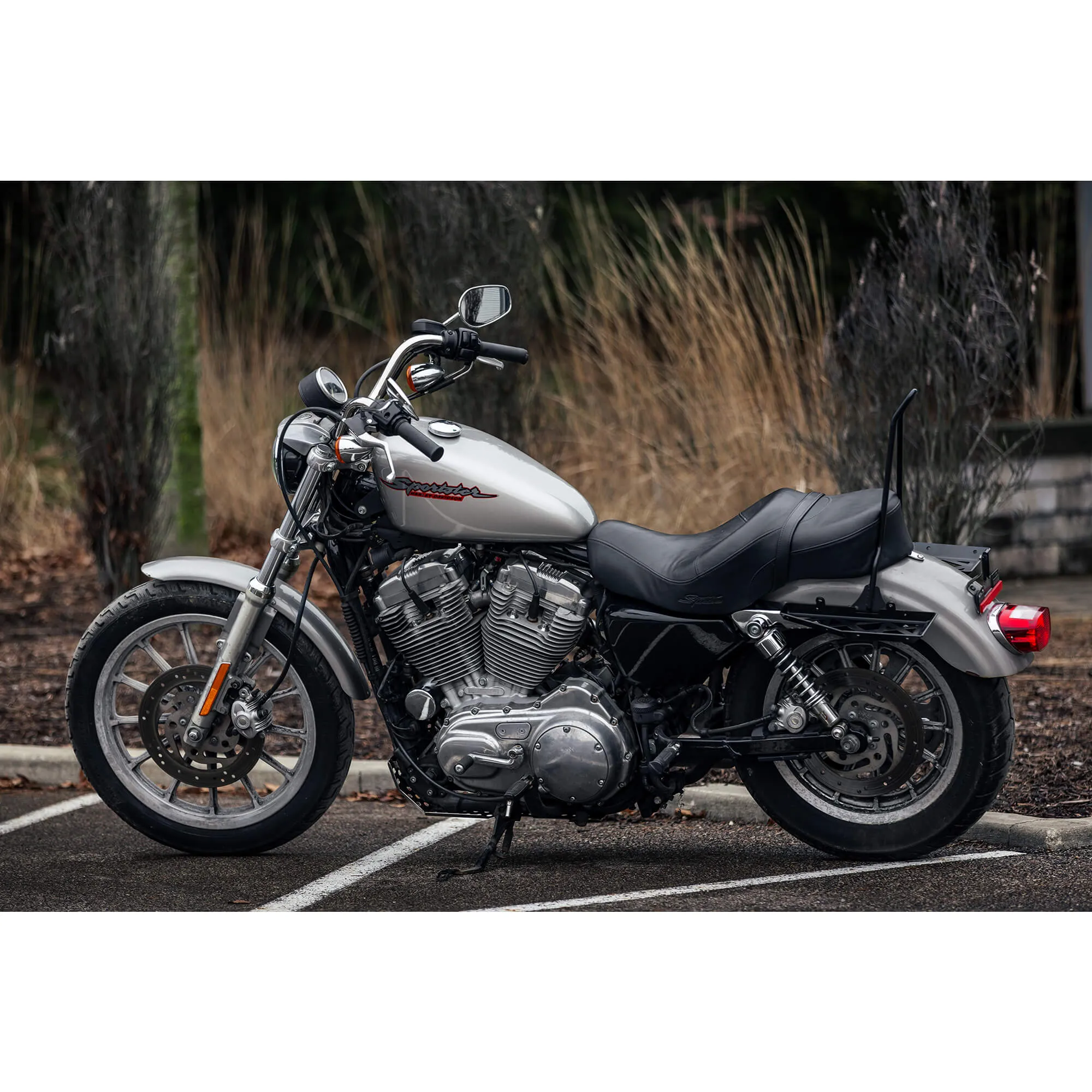 Moto Luggage Rack - Left Side - 2004-2022 Harley-Davidson Sportsters