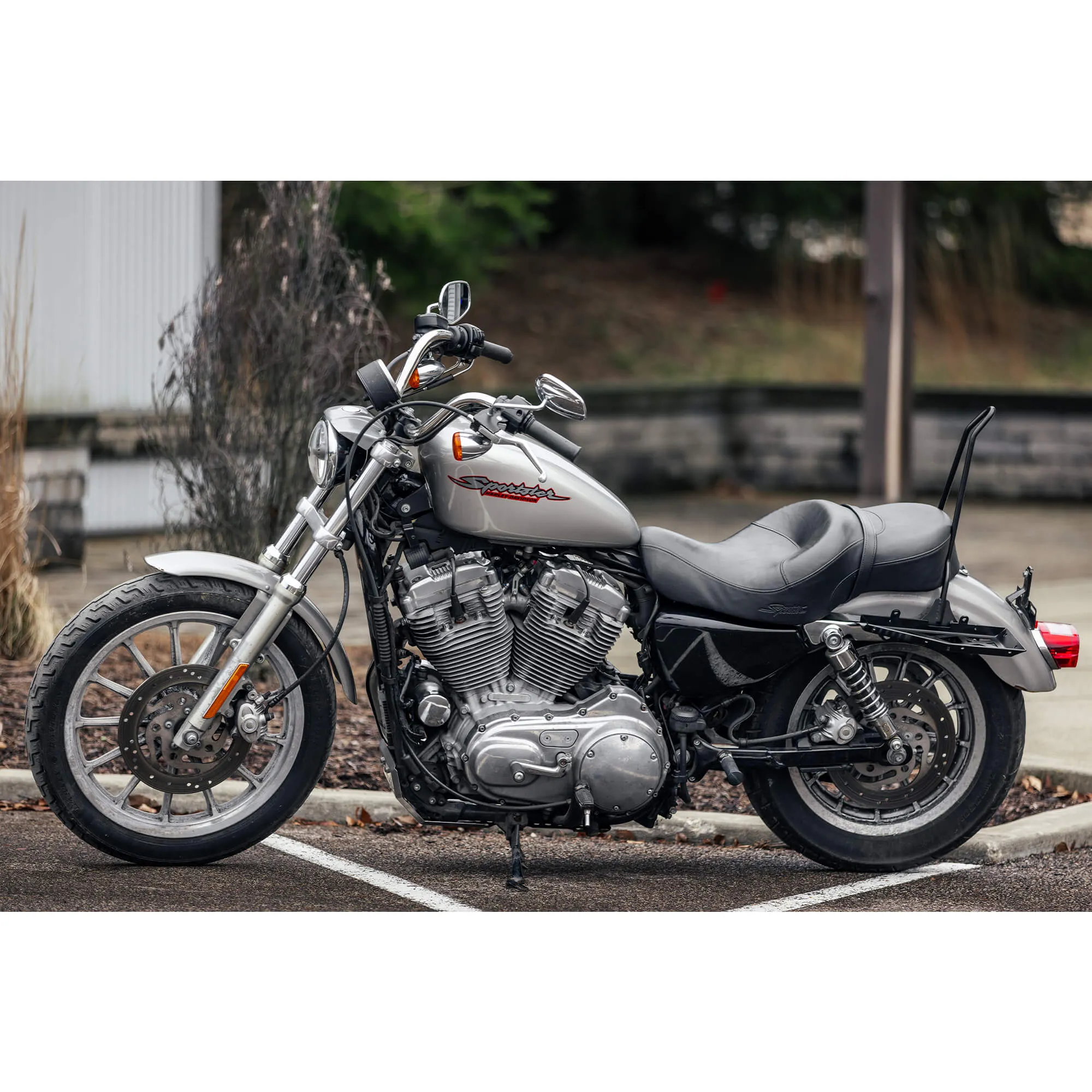 Moto Luggage Rack - Left Side - 2004-2022 Harley-Davidson Sportsters