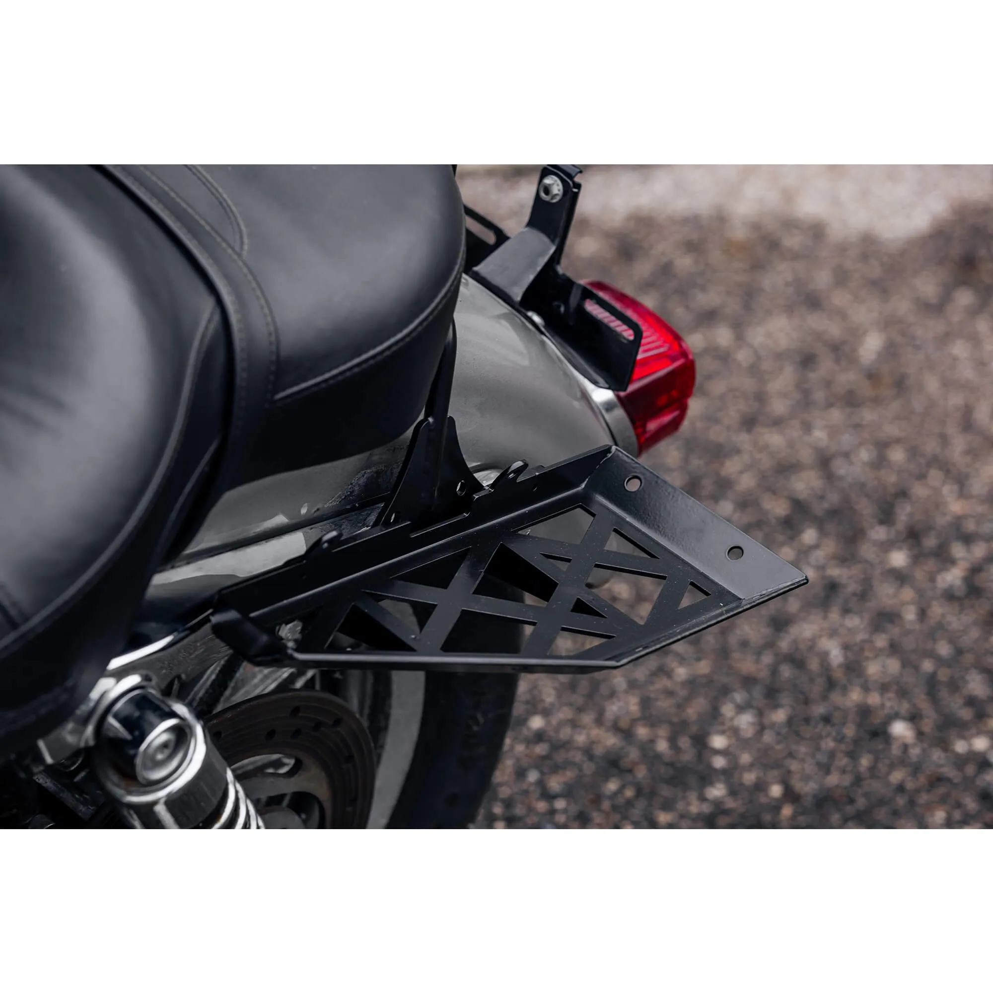 Moto Luggage Rack - Left Side - 2004-2022 Harley-Davidson Sportsters