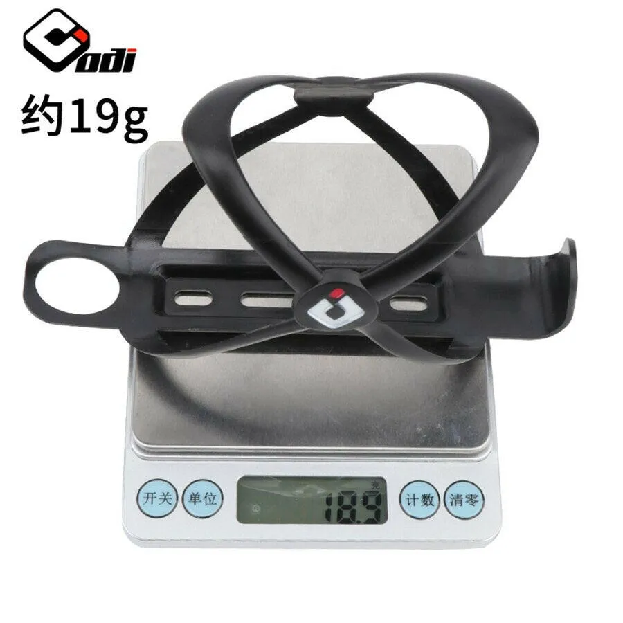 ODI Bicycle Bottle Cage Mountain Road Folding Bicycle Riding Cup Rack Ultra-Light Pc Contain Carbon Dust 18g Riding Equipment