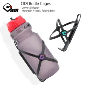 ODI Bicycle Bottle Cage Mountain Road Folding Bicycle Riding Cup Rack Ultra-Light Pc Contain Carbon Dust 18g Riding Equipment