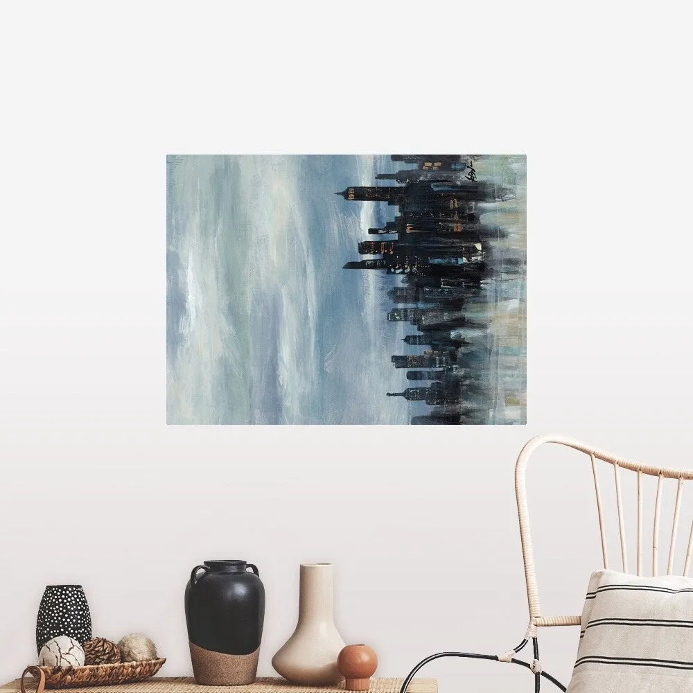 "City Towers I" Poster Print - Multi