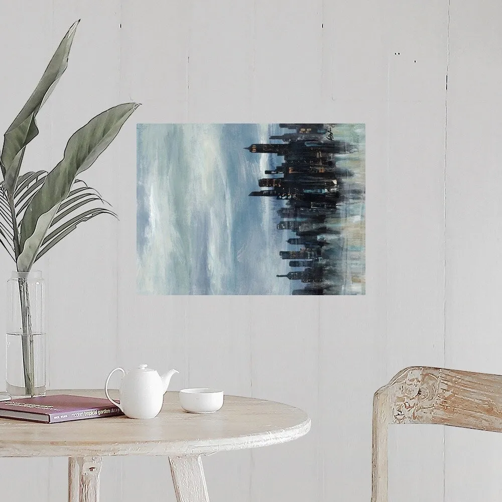 "City Towers I" Poster Print - Multi