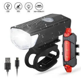 Rechargeable bike lights