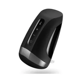 Satisfyer Men Heat Vibration Black Stroker