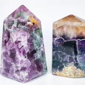 Shanti Shop - Rainbow Fluorite Crystal Towers