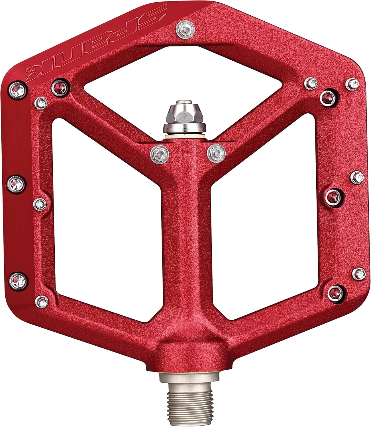 SPANK Spike Reboot Pedals. Forged Alloy Body is Shot peened and Anodized for Increased Durability