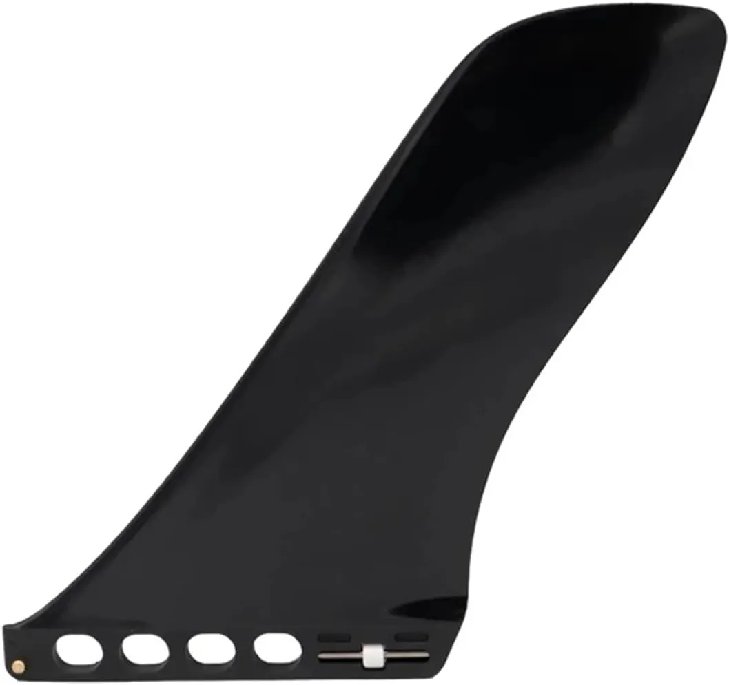 Surfboard Fins 9 Inch Single Fin Surf SUP Center Fin Quick Release Detachable Fins Longboard Surfboard Stand Up Paddleboards Surfing Accessories (Color : Orange)