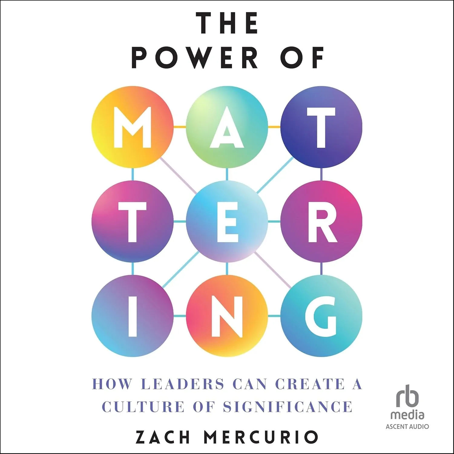 The Power of Mattering: How Leaders Can Create a Culture of Significance Audio CD  Unabridged, May 13, 2025