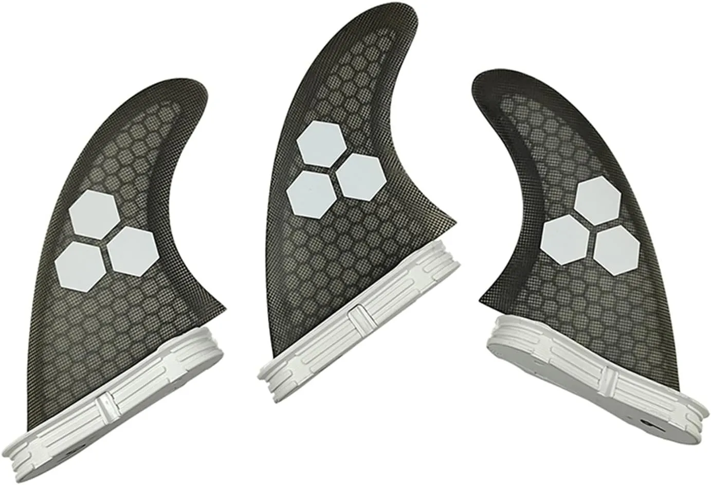 *This Well Rounded Template is Designed to Strike 2 Fins G7 Large Sup Board Fiberglass Honeycomb 3 Pcs/Set Prancha Stand Up Paddle Board Thruster Fin Sets (Color : Yellow L, Size : 1)