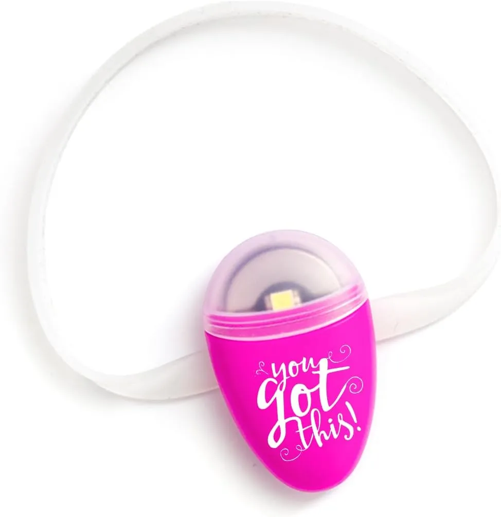 ULLA Smart Light for Water Bottle, Small Hydrate Reminder, Fits Most Water Bottles, Lights Up When Time to Drink, Hydration Intake Planner, Home & Office Use, BPA Free - You Got This