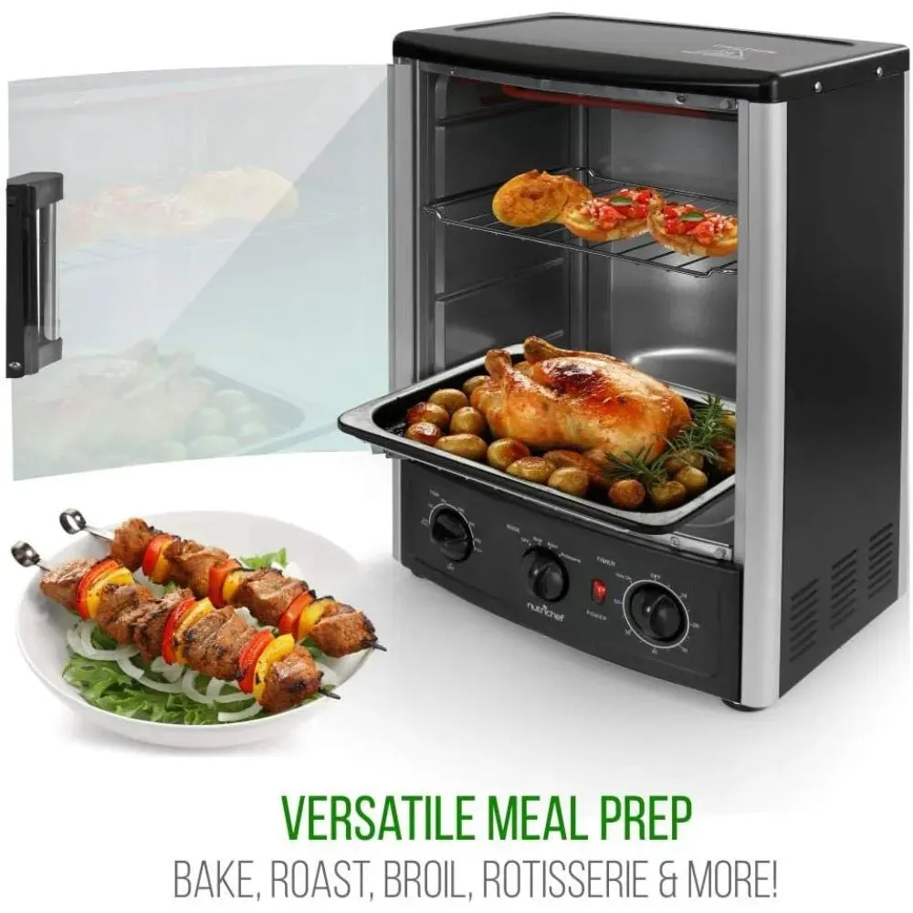 Upgraded GourmetPro Multi-Function Rotisserie Oven